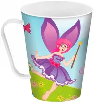 Caneca Plástica Kozi Plast Fada 1403F - 430ML