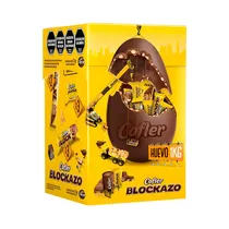 Huevo de Pascua Cofler Blockazo Chocolate Con Leche 1KG