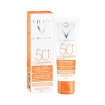 Protetor Solar Vichy Capital Soleil Antimanchas 3 Em 1 com Cor SPF50+ 50ML