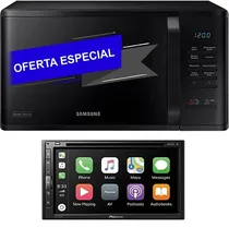 Kit Toca DVD Pioneer AVH-Z5250BT 6.8" + Microondas Samsumg MS23K3513AK 23L