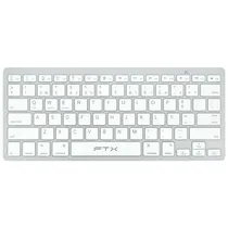 Teclado FTX FTXB1000 Bluetooth / Portugues - Prata