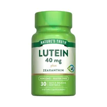 Vitamina Nature's Truth Lutein 40MG Zeaxanthin 30 Cápsulas