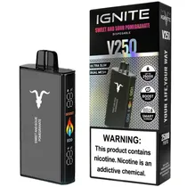 Vaper Descartável Ignite V250 5% Nicotina 25000 Puffs - Sweet And Sour Pomegranate