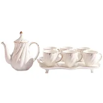 Conjunto de Porcelana para Cha e Café 8PÇ.