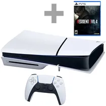 Console Sony Playstation 5 Slim 1TB CFI-2015 8K + Jogo Residente Evil 4