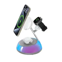 Carregador Sem Fio Wiwu Aurora QI2 3 Em 1 WI-W036