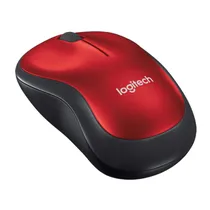 Mouse Logitech Wireless M185 Rojo  Mouse Logit...