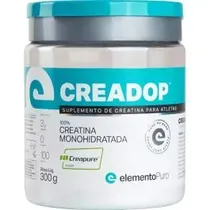 Elemento Puro Creadop Creatina Monohidratada Plastico Verde