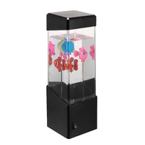 Lâmpada LED Satélite A-HL009 Água-Viva Colorida c/Controle