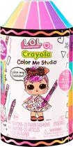 Boneca L.O.L Surprise Color Me Studio Crayola - 505273EUC