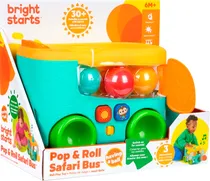 Carrinho Safari Lança Bolas Pop & Roll Bright Starts 16827