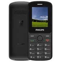 Celular Philips E2101 2 Sim / 4 Bandas / Preto