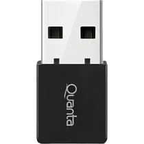 Adaptador Wifi Quanta QTAW150 150 MBPS USB - Preto