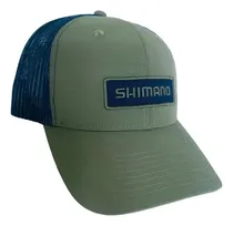 Shimano Kepis de Pesca CAPSH2402 Green/Blue