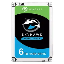 HD Seagate Skyhawk 6TB 3.5" SATA 3 5400PRM - ST6000VX008 (Garantia PY)
