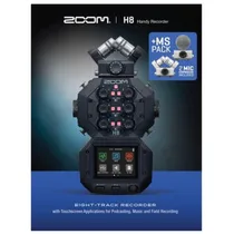 Gravador Zoom H8 +MS Pack (H8 Rec+MSH-6)