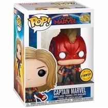 Funko Coleccionables Pop Captain Marvel 425 Chase Edition Plastico s/C