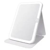 Espelho Portátil para Maquiagem Satellite A-M17 USB-C LED - Branco