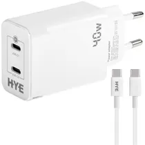 Carregador Hye C121C 40W Type-C Con Cable
