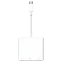 Cabo Adaptador Apple USB-C Macho para USB-C Femea / HDMI / USB MW5M3AM/A - Branco