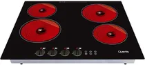 Cocina Eléctrica Infrarroja Quanta de 4 Bocas QTCEI600 6000W 220V 50/60HZ