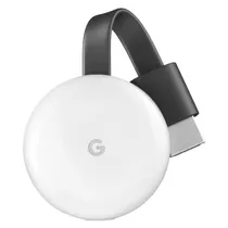 Google Chromecast 3ª Geração GA00422-Eu Full HD Wifi Google TV - Branco (Sem Garantia)
