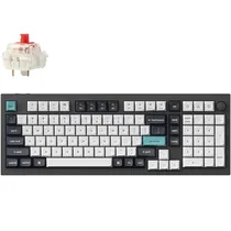 Teclado Gamer Mecânico Keychron Q5 Max RGB Sem Fio - Preto (Inglês)