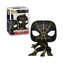Muñeco Funko Pop Spider-Man Black Gold Suit 911