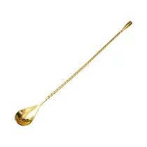 Cuchara Bailarina Espiral LH-4512 30 CM Dorado