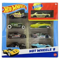 Hot Wheels Cars Trucks Set With 8 Pack Mix 8736