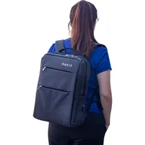 Mochila Havit para Notebook HVG-H0026 15.6" - Cinza