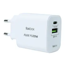 Carregador Fox Box Mega PD65W Corrente Adaptativa - Branco