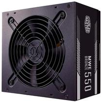 Cooler Master Fuente Mwe 550 Bronze 80PLUS Metal 190X 260X 110 MM. Black