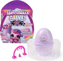 Spin Master Figuras Hatchimals Alive Rainbow Splash Fizzy Surprise Plastico 3 Años+ Multicolor