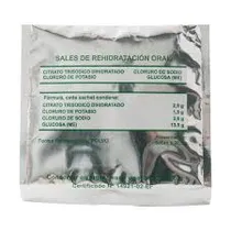 Cassanello Polvo Sales de Rehidrataciòn Oral Sobre 20,5 G Plastico Blanco