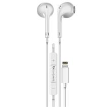 Fones de Ouvido Foxbox Boost Link Pro Lightning/Mic - Branco