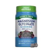Vitamina Nature's Truth Magnesium Glycinate 200MG 60 Gummies