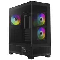 Gabinete Gamer Gamdias Atlas M1 Mid Tower / 3 Cooler / Argb - Preto