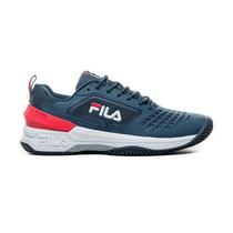 Tenis Fila Axilus Ace Clay Masculino Marinho/Vermelho F01TN004171-917