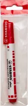 Marcador Stabilo Plan 643/40 - Vermelho
