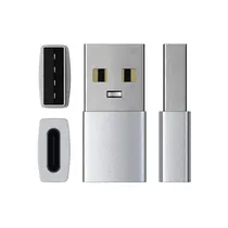 Satechi Adaptador ST-Taucs USB-A A USB-C Aluminum Silver