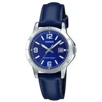 Relógio Femenino Analógico Casio LTP-V004L-2BUDF Azul