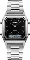 Relogio Skmei 1220 Silver Black - Masculino