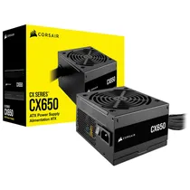 Fonte de Alimentacao Corsair CX650 650W ATX / Nao Modular / 80 Plus Bronze - CP-9020278-BR