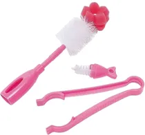 Kit Escovas e Pinça para Mamadeiras Buba 6572