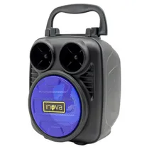 Mini Speaker Inova RAD-0020 Recarregavel / FM / Bluetooth