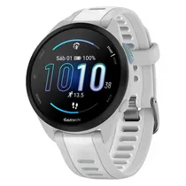 Smartwatch Garmin Forerunner 165 Music 010-02863-31 - Cinza e Branco