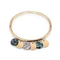Pulseira Feminina Freelook FRJ.3.3011-3 de Aço Inoxidável - Dourado