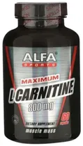 Alfa Sports Maximum L-Carnitine 800MG (60 Capsulas)