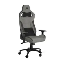 Corsair Sillon Gamer T3 Rush CF-9010056-W Charcoal Plastico/Tela Gris/Negro